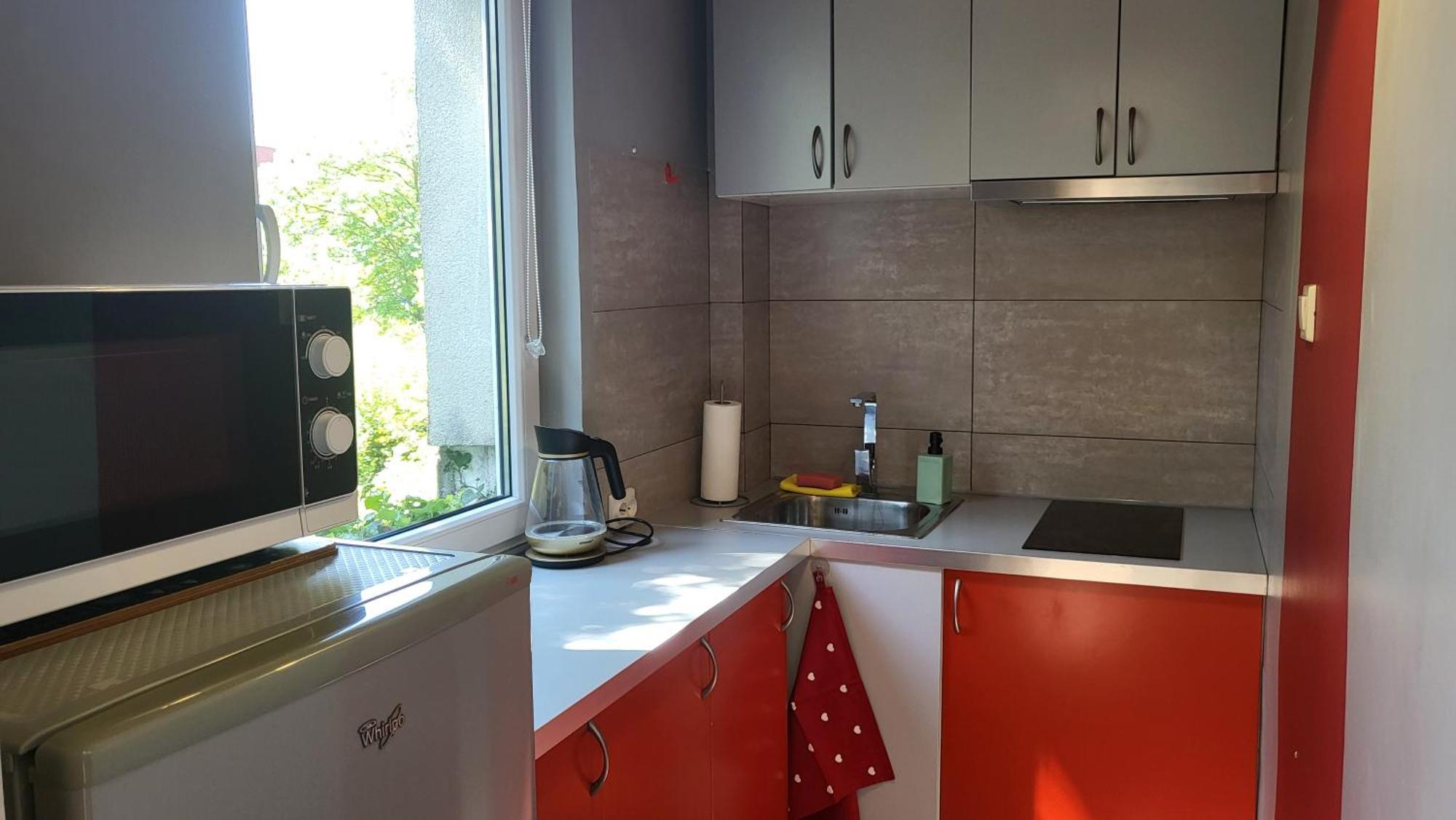 Studiospanie Studio Kapitana Z Balkonem Na Parterze Gdańsk Exteriör bild